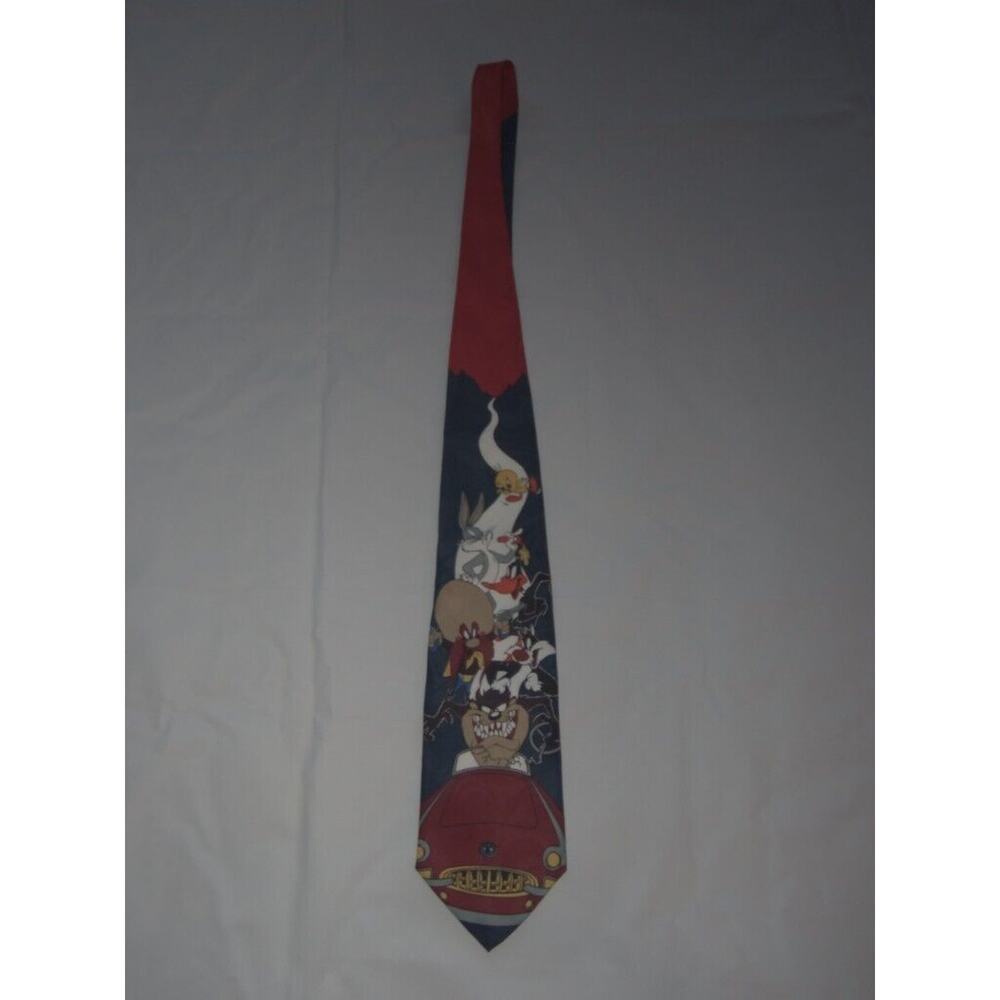 Balancine Hot Cakes Looney Tunes Tie Taz Bugs Tweety More -0212T20